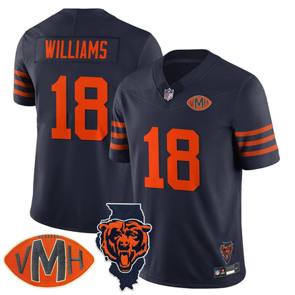 Women's Chicago Bears Honor Virginia Halas McCaskey Jersey - All Stitched