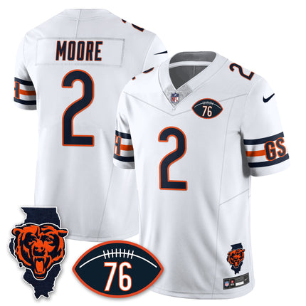 Chicago Bears Honor Steve McMichael Custom Jersey - All Stitched
