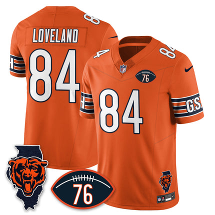 Chicago Bears Honor Steve McMichael Custom Jersey - All Stitched
