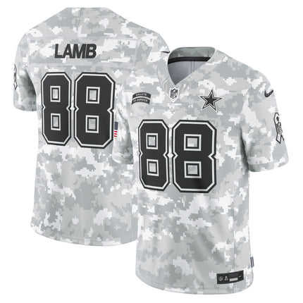Dallas Cowboys 2024 Salute to Service Vapor Limited Jersey - Arctic Camo