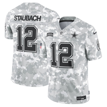 Dallas Cowboys 2024 Salute to Service Vapor Limited Jersey - Arctic Camo