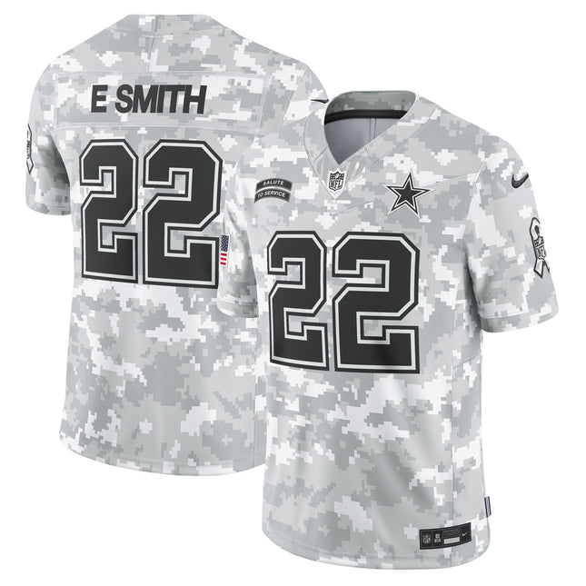 Dallas Cowboys 2024 Salute to Service Vapor Limited Jersey - Arctic Camo