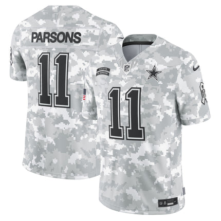 Dallas Cowboys 2024 Salute to Service Vapor Limited Jersey - Arctic Camo