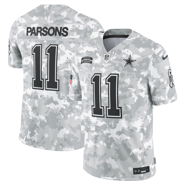 Dallas Cowboys 2024 Salute to Service Vapor Limited Jersey - Arctic Camo