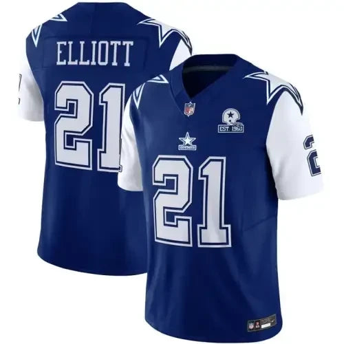 Ezekiel Elliott Dallas Cowboys Collection Jersey – All Stitched