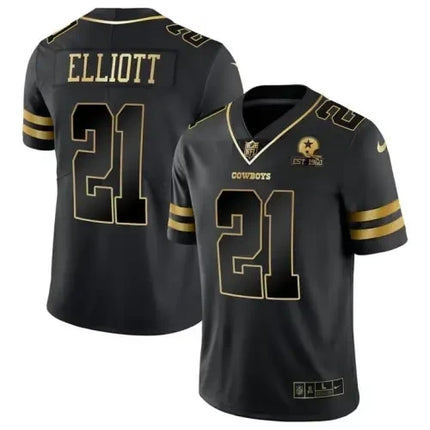 Ezekiel Elliott Dallas Cowboys Collection Jersey – All Stitched