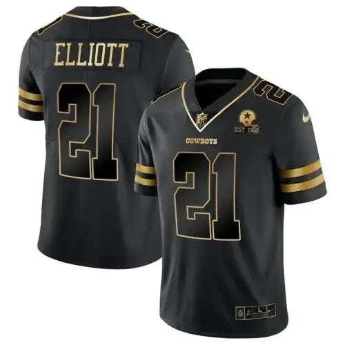 Ezekiel Elliott Dallas Cowboys Collection Jersey – All Stitched