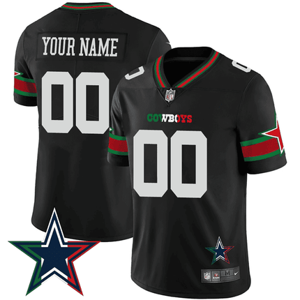 Custom Dallas Cowboys Limited Special Edition Jersey - All Stitched
