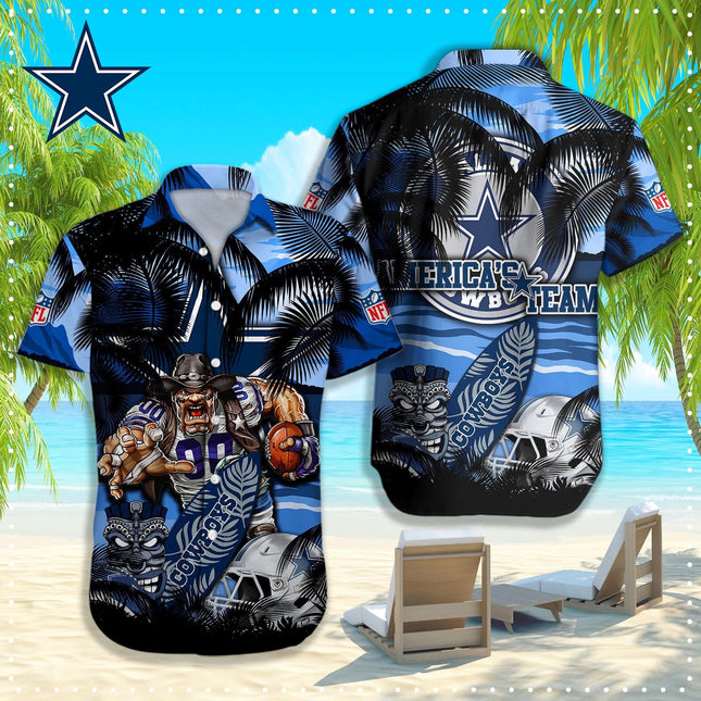 Dallas Cowboys NFL-Hawaiian shirt Q-48184