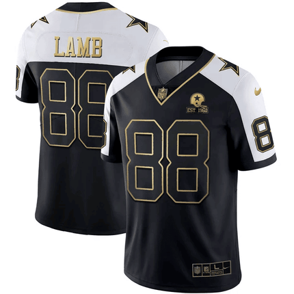 DALLAS COWBOYS ALTERNATE VAPOR BLACK GOLD LIMITED JERSEY - ALL STITCHED