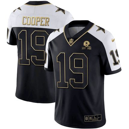 DALLAS COWBOYS ALTERNATE VAPOR BLACK GOLD LIMITED JERSEY - ALL STITCHED