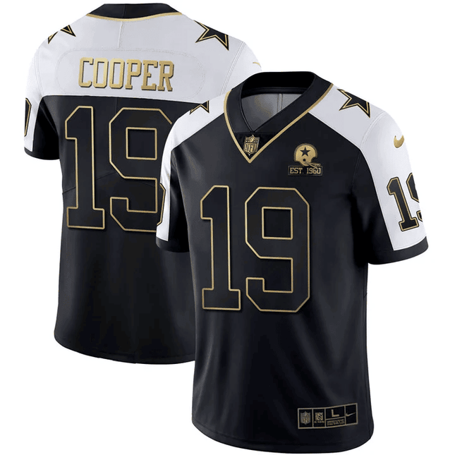 DALLAS COWBOYS ALTERNATE VAPOR BLACK GOLD LIMITED JERSEY - ALL STITCHED