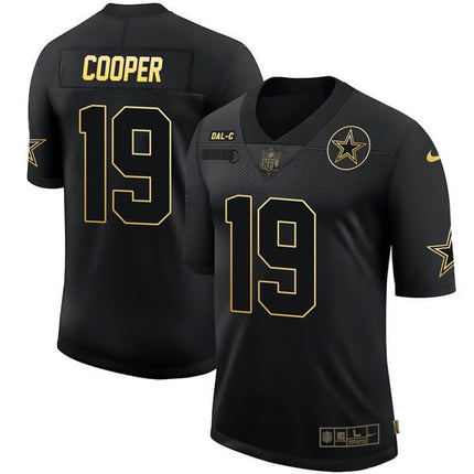 Men’s Dallas Cowboys Black Gold Jersey Collection – All Stitched