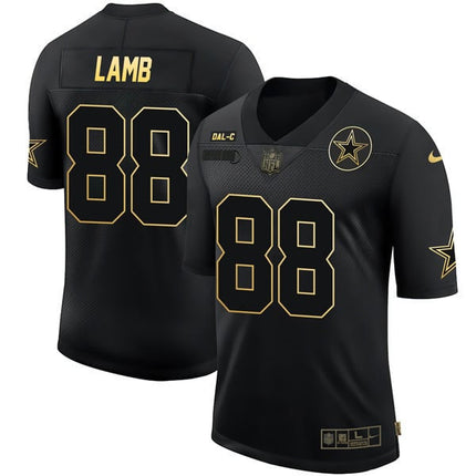 Men’s Dallas Cowboys Black Gold Jersey Collection – All Stitched