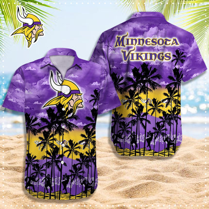 Minnesota Vikings NFL-Hawaii Shirt T-48408