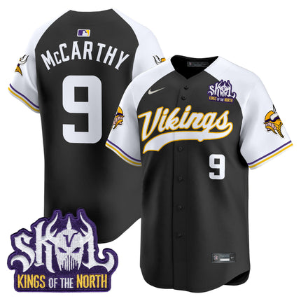 Men's Minnesota Vikings King Of The North Patch Vapor Premier Limited Jersey - All Stitched