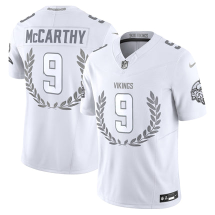 Minnesota Vikings Platinum MVP Vapor Limited Jersey - All Stitched