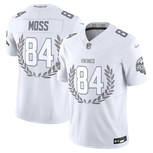 Minnesota Vikings Platinum MVP Vapor Limited Jersey - All Stitched