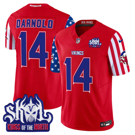Men's Minnesota Vikings American Style Vapor Limited Jersey - All Stitched