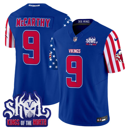 Men's Minnesota Vikings American Style Vapor Limited Jersey - All Stitched