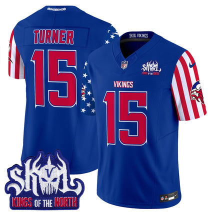 Men's Minnesota Vikings American Style Vapor Limited Jersey - All Stitched
