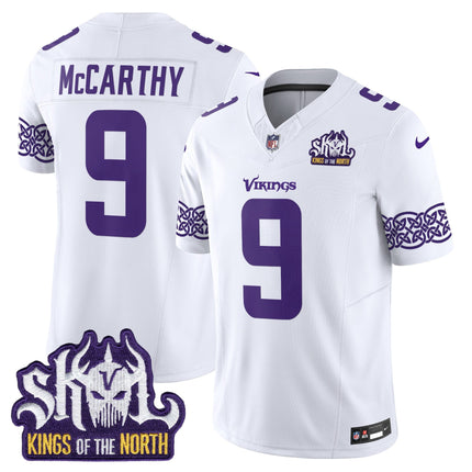 Men's Minnesota Vikings King Of The North Patch Vapor Limited Jersey V2 - All Stitched