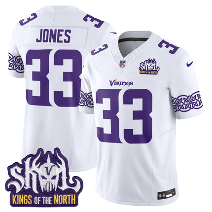 Men's Minnesota Vikings King Of The North Patch Vapor Limited Jersey V2 - All Stitched