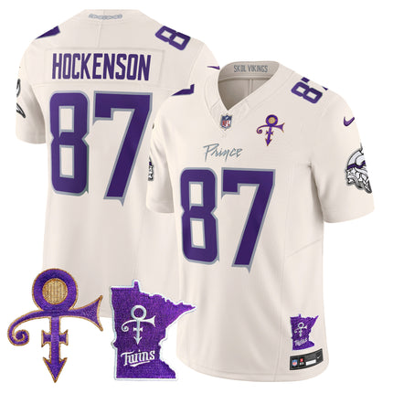 Men's Minnesota Vikings 2024 Prince Vapor Limited Jersey V2 - All Stitched