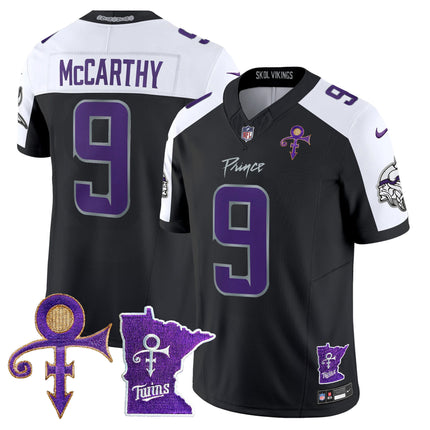 Men's Minnesota Vikings 2024 Prince Vapor Limited Jersey V2 - All Stitched