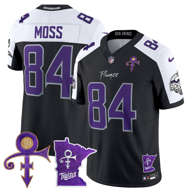Men's Minnesota Vikings 2024 Prince Vapor Limited Jersey V2 - All Stitched