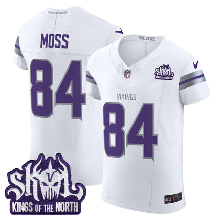 Men's Minnesota Vikings 2024 Winter Warrior Skol Patch Vapor Elite Jersey - All Stitched