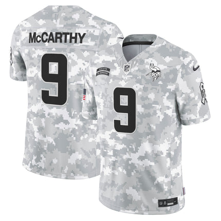Minnesota Vikings 2024 Salute to Service Vapor Limited Jersey - Arctic Camo - All Stitched