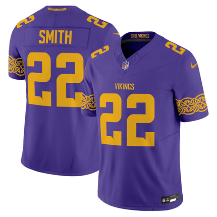 Men's Minnesota Vikings Nordic Pattern Vapor Limited Jersey - All Stitched