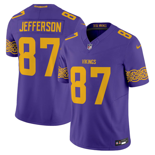 Men's Minnesota Vikings Nordic Pattern Vapor Limited Jersey - All Stitched