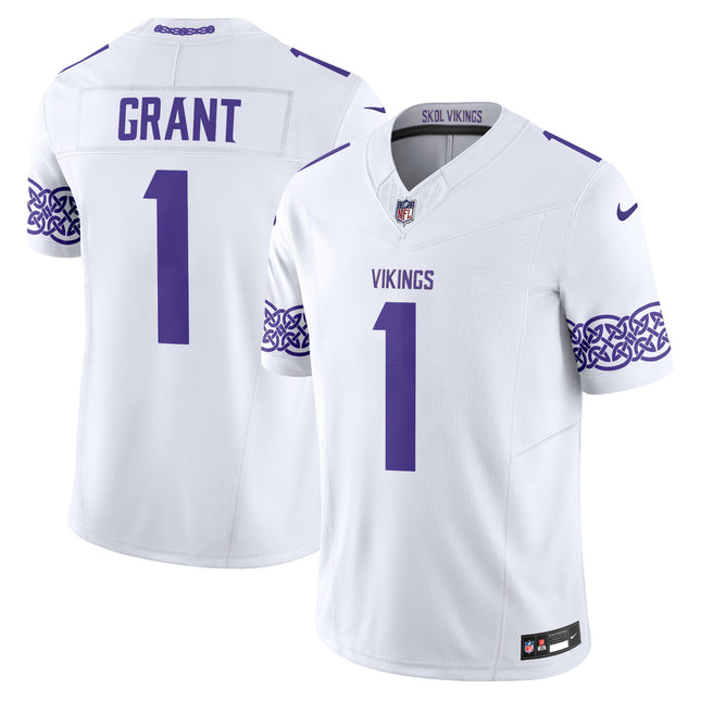 Men's Minnesota Vikings Nordic Pattern Vapor Limited Jersey - All Stitched