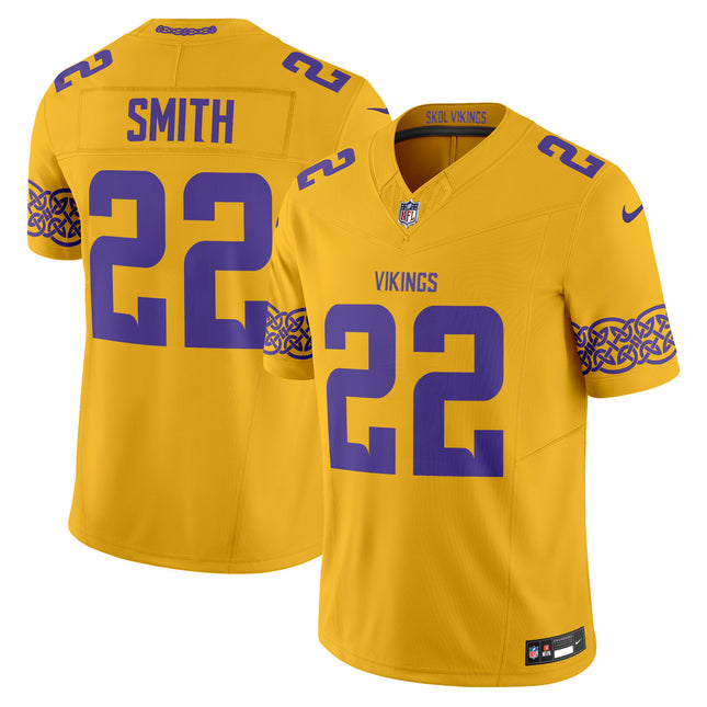 Men's Minnesota Vikings Nordic Pattern Vapor Limited Jersey - All Stitched