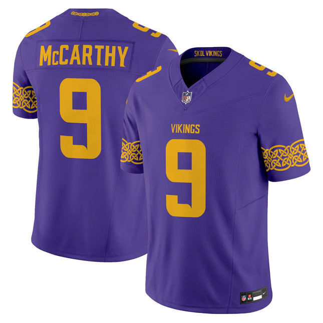 Men's Minnesota Vikings Nordic Pattern Vapor Limited Jersey - All Stitched