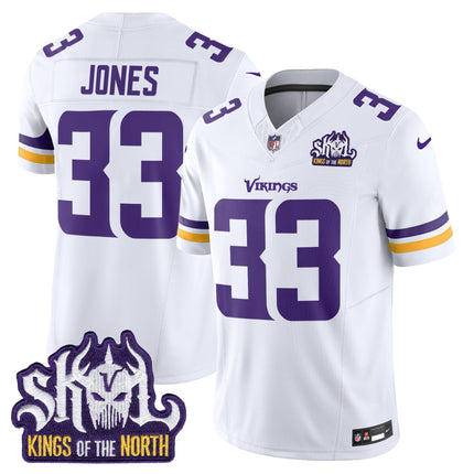 Men's Minnesota Vikings King Of The North Patch Vapor Limited Jersey - All Stitched