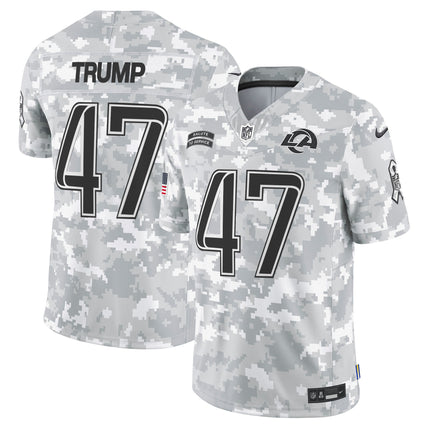 Rams 2024 Salute to Service Vapor Limited Jersey - Arctic Camo - All Stitched