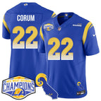 Blake Corum - 22 / Royal / S