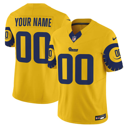 Custom Gender/Name Rams Special Vapor Limited Jersey - All Stitched