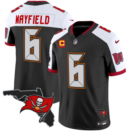 Men's Buccaneers Florida Patch Vapor Limited Jersey V2 - All Stitched