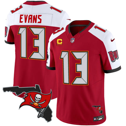 Men's Buccaneers Florida Patch Vapor Limited Jersey V2 - All Stitched
