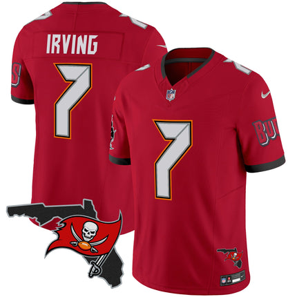 Men's Buccaneers Florida Patch Vapor Limited Jersey V2 - All Stitched