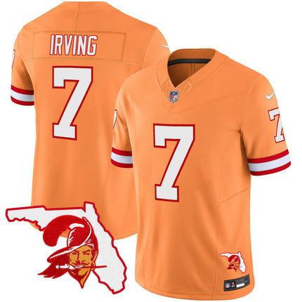 Men's Buccaneers Florida Patch Vapor Limited Jersey V2 - All Stitched