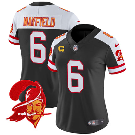 Women's Tampa Bay Buccaneers Throwback Vapor Limited Jersey V2 - All Stitched