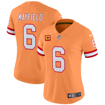 Women's Tampa Bay Buccaneers Throwback Vapor Limited Jersey V2 - All Stitched