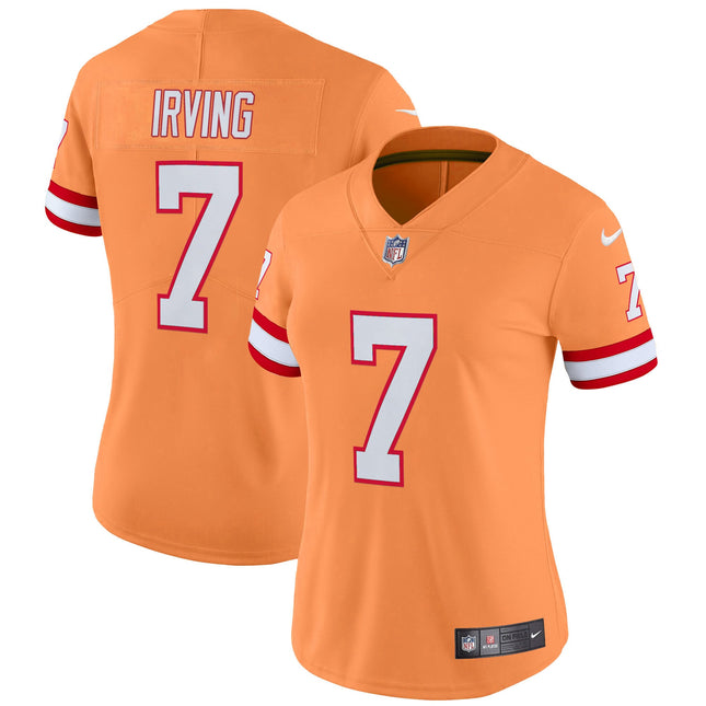 Women's Tampa Bay Buccaneers Throwback Vapor Limited Jersey V2 - All Stitched