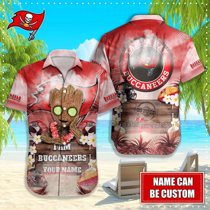 Tampa Bay Buccaneers NFL-Hawaiian shirt custom Q-48112