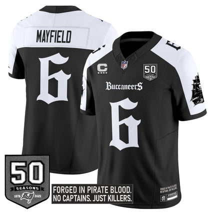 Men's Tampa Bay Buccaneers 'Gothic Pirate Shadows Edition' Limited Jersey - All Stitched